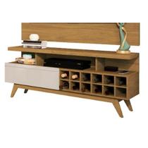 Rack vivare 1.6 wood adega cumaru/off white