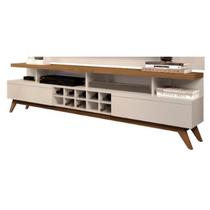 Rack vivare 1.8 wood adega off white/freijo