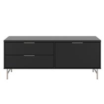 Rack Yves 135cm 3 Portas TV até 50 Polegadas 2 Gavetas