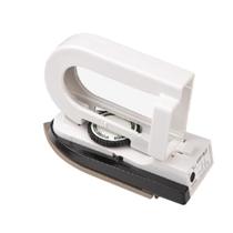 Racks de computador montam pequeno ferro elétrico portátil mini máquina de passar roupa para viagem em casa roupas penduradas à mão