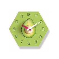 Racks de computador montam relógio de parede de cordão simples de seis lados de 14 polegadas adequado para quarto e sala de estar-4052no