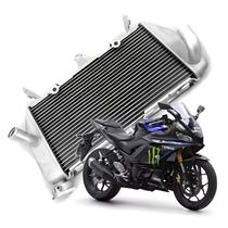 Radiador água conjunto yamaha yzf r3 r 3 2017 2018 2019 2020 2021 2022 2023 2024 2025