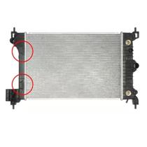 Radiador Agua Gm Sonic 1.6 Tracker 1.8 Automático