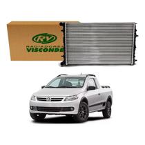 Radiador Agua Visconde Saveiro 1.6 Com Ar 2009 A 2013