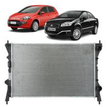 Radiador Arrefecimento de Motor Fiat Linea Punto 2009 a 2015
