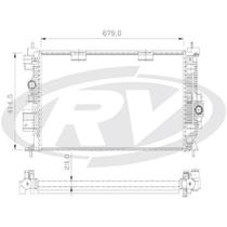 Radiador Chevrolet Onix Plus 2019 a 2024 VISCONDE 12287