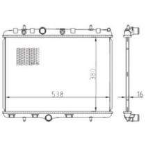 Radiador Citroen Aircross 2010 a 2021 NOTUS NT-3376.116