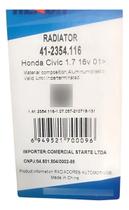 Radiador Civic Lxl 1.7 Original 2001 2002 2003 2004 2005 06
