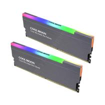 Radiador Cooler ARGB COOLMOON 5V 3PIN Para Memória RAM DDR3 DDR4 De Desktop Radiador Cooler ARGB COOLMOON 5V 3PIN Para Memória RAM DDR3 DDR4 De Desktop