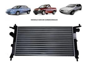 Radiador Corsa 1.0/1.4 94 95 96 97 98 99 00 01 02 - Sem Ar