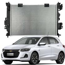 Radiador de Agua Gm Chevrolet Onix 1.0 Turbo 2019 a 2023 Automático - Barra Parts - 26345040 Radiador de Agua Gm Chevrolet Onix 1.0 Turbo 2019 a 2023 Automático - Barra Parts - 26345040