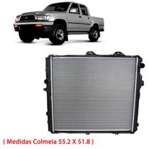 Radiador De Agua ( Toyota Hilux 3.0 8V Aspirada 2002 A 2005 ) ( Medidas Colmeia 55.2 X 51.8 ) - Marca Paralelo - Codigo 164005B610X - 164005B610X Radiador De Agua ( Toyota Hilux 3.0 8V Aspirada 2002 A 2005 ) ( Medidas Colmeia 55.2 X 51.8 ) - Marca Paralelo - Codigo 164005B610X - 164005B610X