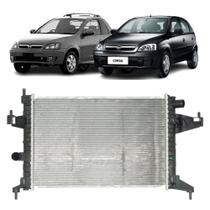 Radiador de Motor Carro Chevrolet Gm Corsa Montana 03 a 08