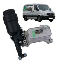 Radiador de oleo motor mercedes benz sprinter 311 313 415 515 2.2 16v 2012 a 2018 Radiador de oleo motor mercedes benz sprinter 311 313 415 515 2.2 16v 2012 a 2018