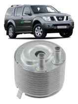 Radiador de oleo motor nissan frontier.pathfinder 2.5 diesel 2005 á 2015 redondo alto 66mm