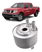 Radiador de oleo motor nissan frontier pathfinder 2.5 diesel 2005 á 2015 redondo médio 50mm