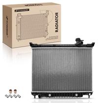 Radiador de refrigeração com resfriador de óleo de transmissão Chevy Trailblazer 2002-2009 e Buick Rainier 2004-2007 e GMC Envoy 2002-2009 Radiador de refrigeração com resfriador de óleo de transmissão Chevy Trailblazer 2002-2009 e Buick Rainier 2004-2007 e GMC Envoy 2002-2009