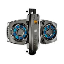 Radiador do telefone celular K4 com ventiladores duplos, exposição da temperatura do semicondutor Radiador do telefone celular K4 com ventiladores duplos, exposição da temperatura do semicondutor