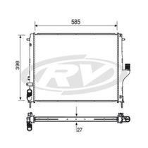 Radiador Duster 2011 a 2015 Visconde 12908
