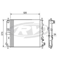 Radiador Escort 1997 a 2002 Visconde 12587