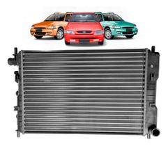 Radiador Escort Zetec 1.6 / 1.8 16v 1997 Em Diante - Novo