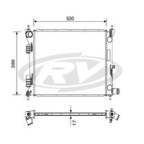 Radiador Hb20 2013 a 2019 Visconde 12701