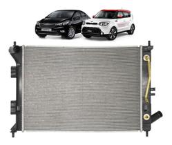 Radiador Kia Soul 1.6 Cerato 1.6 2012 13 14 15 16 A 2019 Aut