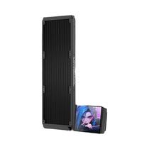 Radiador Líquido Magnético Grande Sem Moldura LOVINGCOOL Série DP 360/240 Para CPU - Resfriador De