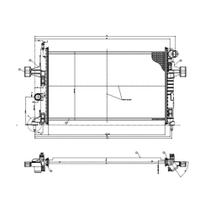 Radiador Magneti Marelli / Astra / Vectra / Zafira Radiador Magneti Marelli / Astra / Vectra / Zafira