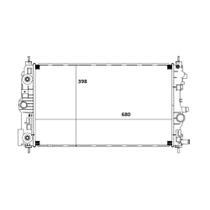 Radiador Magneti Marelli / Cruze Sport6 - RMM1113GM