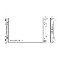 Radiador Magneti Marelli / Ka / Fiesta - RMM372001M Radiador Magneti Marelli / Ka / Fiesta - RMM372001M