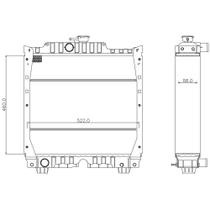 Radiador New Holland Tl 70 / 75 / 80 / 95 / 100 / 180 Radiador New Holland Tl 70 / 75 / 80 / 95 / 100 / 180