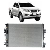 Radiador nissan frontier 2.3 com ar 2017 2018 a 2021 notus