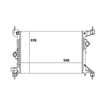 Radiador Prisma 2013 a 2016 Magneti Marelli RMM1132GM