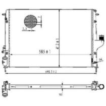 Radiador Renault Duster 2011 a 2018 NOTUS NT-20015.116