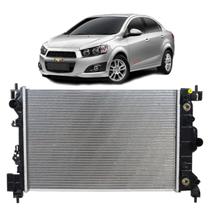 Radiador Sonic 1.6 2012 2013 2014 Ventoinha Encaixe Aut