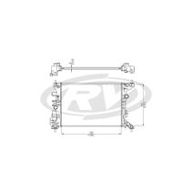 Radiador Spin 2016 a 2019 Visconde 12231