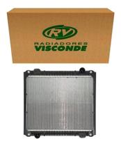 Radiador Visconde Vw Santana 1.8 8v Com Ar 2000 2006