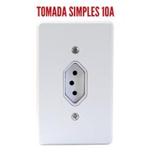 Radial Linha Gelo Tomada ou Interruptor 4x2 10A/20A Apagador Radial Linha Gelo Tomada ou Interruptor 4x2 10A/20A Apagador