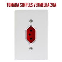 Radial Linha Gelo Tomada ou Interruptor 4x2 Embutir 10A/20A Apagador Radial Linha Gelo Tomada ou Interruptor 4x2 Embutir 10A/20A Apagador