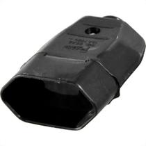 Radial Pino Femea 2P 10A Preto - Kit C/10 Pc Radial Pino Femea 2P 10A Preto - Kit C/10 Pc