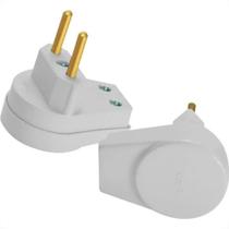 Radial Pino Gigante 2P Cinza 10A - Kit C/10 Pc