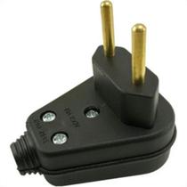 Radial Pino Gigante 2P Preto 10A - Kit C/10 Pc