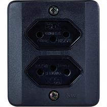 Radial Sistema X Rad.Black C/Pl 2Tomada Dis.10A