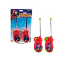 Radinho Walkie Talkie Infantil Spider Man Homem Aranha