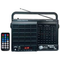 Rádio 7 Faixas / Bluetooth/ Cartão micro SD/ USB e Controle Remoto/Motobras - Motobrás