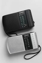 Rádio AM/FM de bolso portátil de pilha no estilo antigo ICF-8 RF