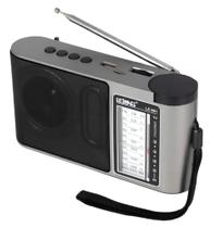 Rádio Am/fm Pilha Bateria Usb Lelong Le-661portáti