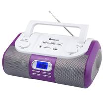 Rádio AM/FM portátil HANNLOMAX HX-509R com Bluetooth (vermelho)