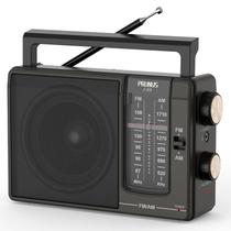 Rádio AM/FM portátil PRUNUS J-03 com alto-falante grande
